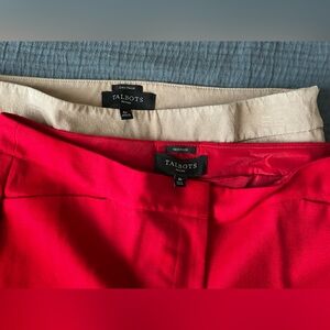 2 Pair Talbots Pants
